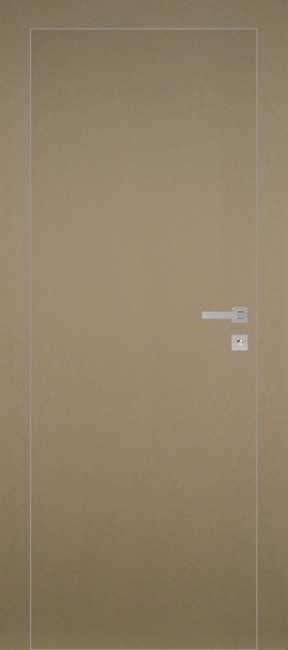 Скрытая дверь "0Z INVISIBLE", кромка Black Edition (алюминиевая черная кромка с 4-х сторон)
