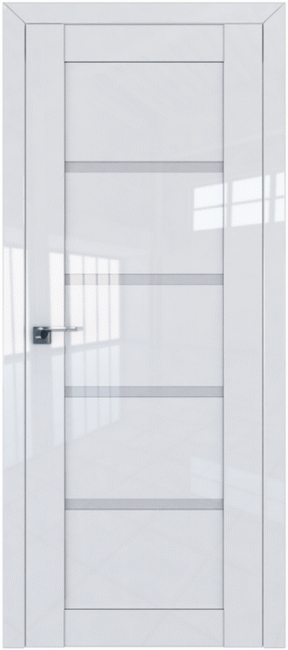 Межкомнатная дверь 2.09L, белый люкс