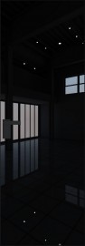 Межкомнатная дверь 1AGK стекло Lacobel Черный лак