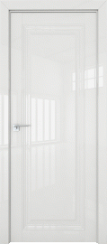 Межкомнатная дверь 2.100L, белый люкс
