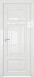 Межкомнатная дверь 2.104L, белый люкс