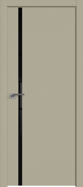 Межкомнатная дверь "22 Е", Шеллгрей, кромка 4 стор. ABS