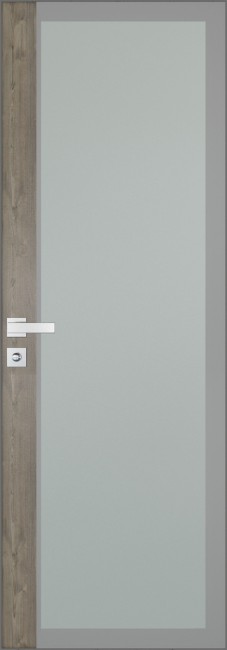 Межкомнатная дверь 6AGK Мателюкс, серый прокрас