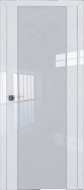 Межкомнатная дверь 8L, белый люкс