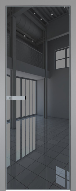 Межкомнатная дверь 1AGN Зеркало Grey