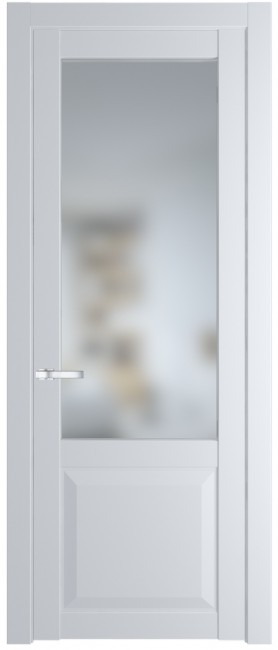 Межкомнатная дверь 1.2.2PD, вайт