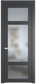 Межкомнатная дверь 1.3.2PD, Графит