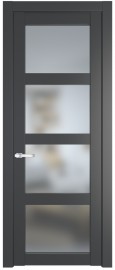 Межкомнатная дверь 1.4.2PD, Графит