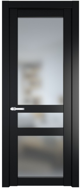 Межкомнатная дверь 1.5.2PD, Блэк