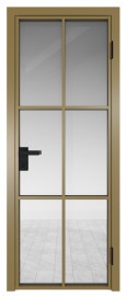Межкомнатная дверь AG - 3 золото