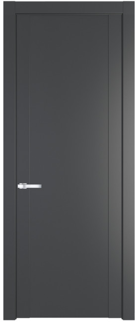 Межкомнатная дверь 1.1P, Графит