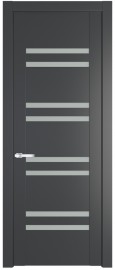 Межкомнатная дверь 1.6P, Графит