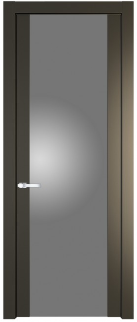 Межкомнатная дверь 1.7P, Перламутр бронза
