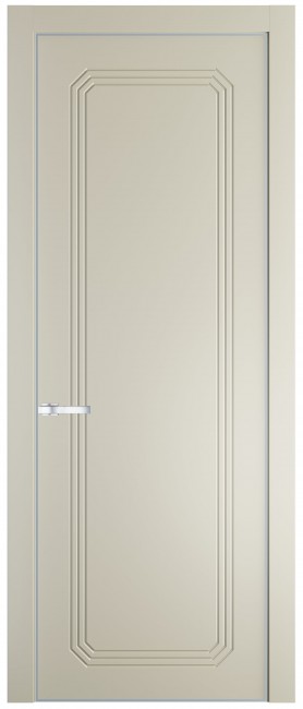 Межкомнатная дверь 32PA, серебряный профиль