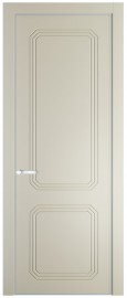 Межкомнатная дверь 34PA, серебряный профиль