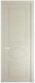 Межкомнатная дверь 36PA, серебряный профиль