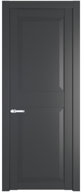 Межкомнатная дверь 1.6.1PD, Графит