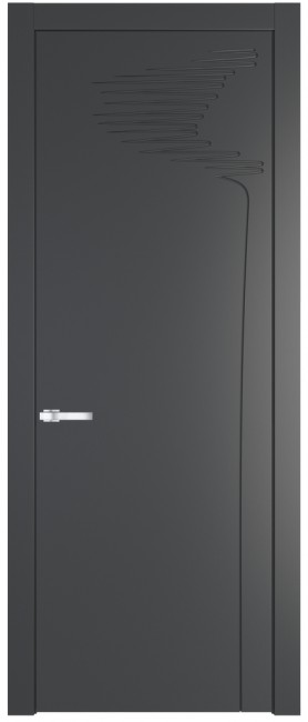 Межкомнатная дверь 25PW, Графит