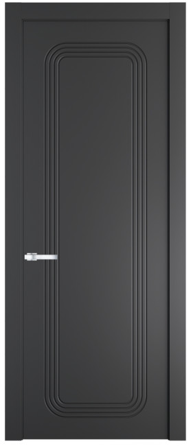 Межкомнатная дверь 34PW, Графит
