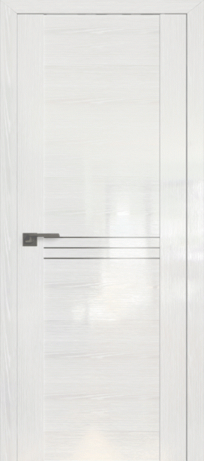 Межкомнатная дверь 150STP, Pine White glossy